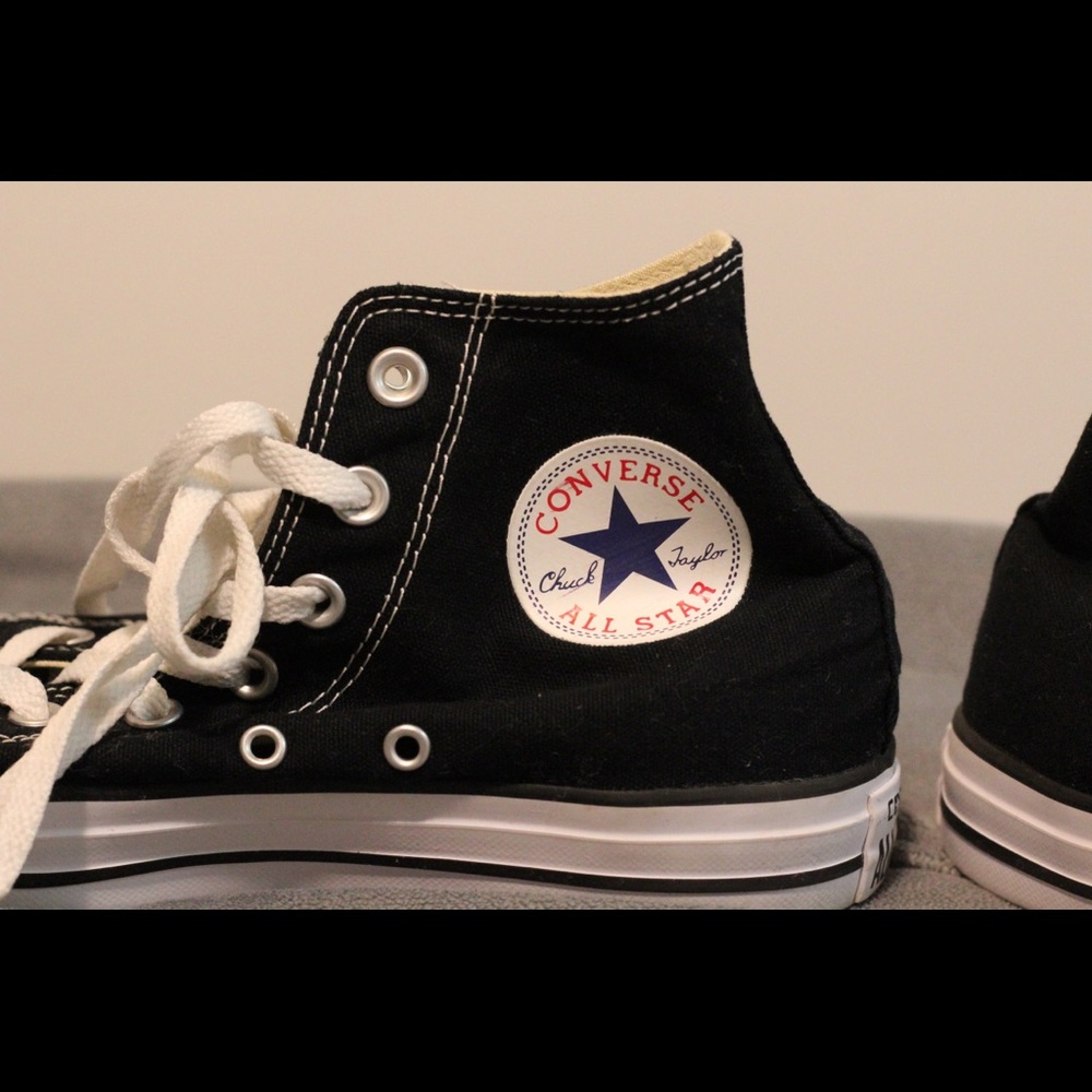Converse high top black